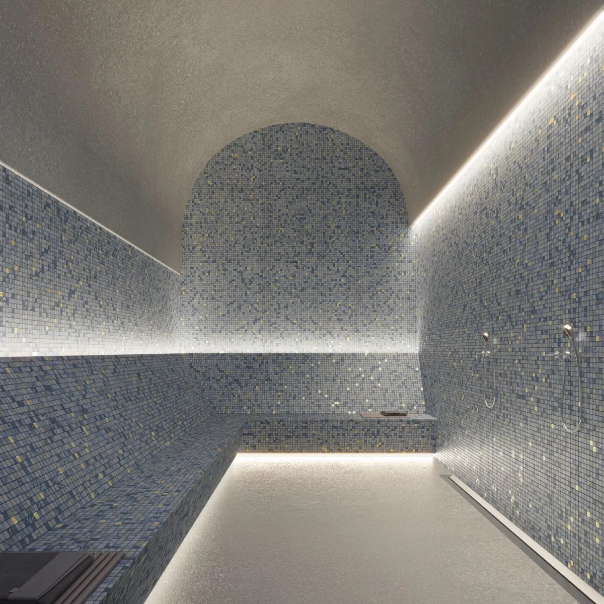 Стеклянная мозаичная смесь Ezarri Washes Gold